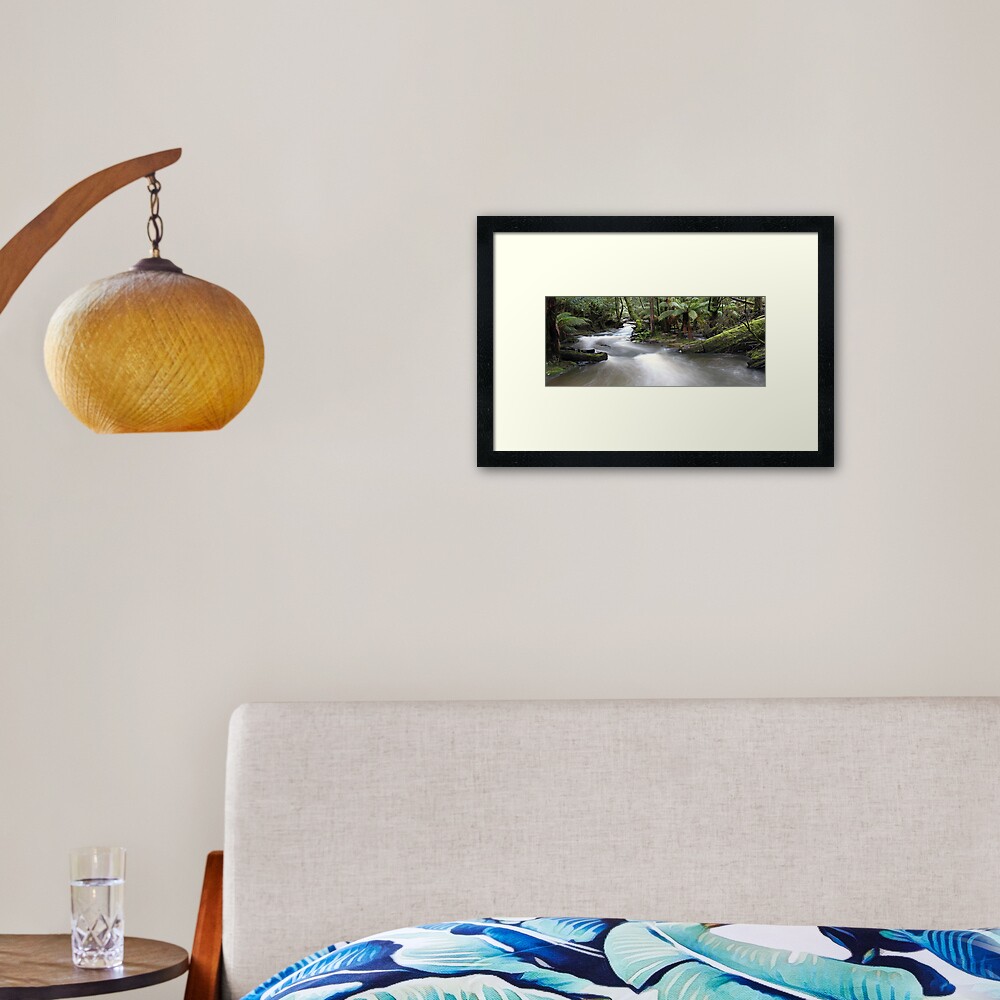 Russell Creek, Tasmania, Australia Framed Art Print