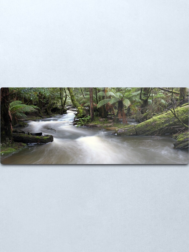 Alternate view of Russell Creek, Tasmania, Australia Metal Print