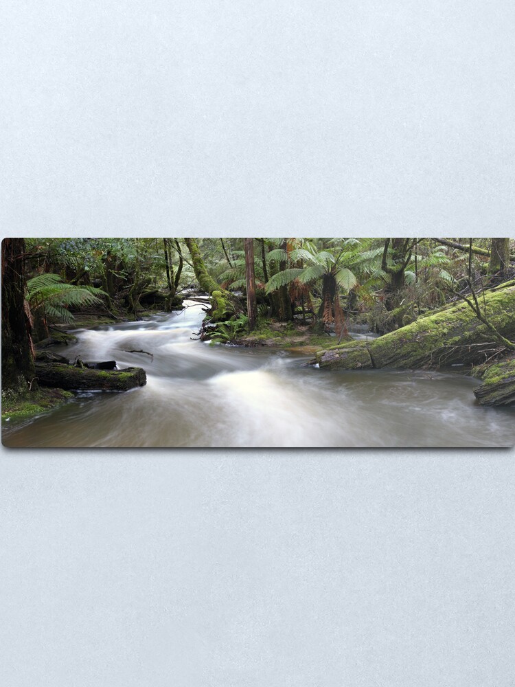 Alternate view of Russell Creek, Tasmania, Australia Metal Print