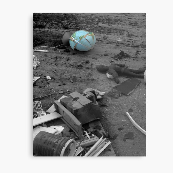 Throwing It All Away Metal Print
