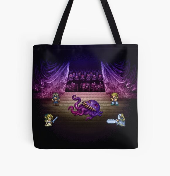 Octopus Opera All Over Print Tote Bag