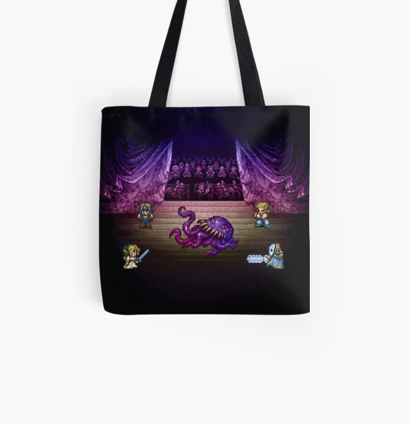 Octopus Opera All Over Print Tote Bag