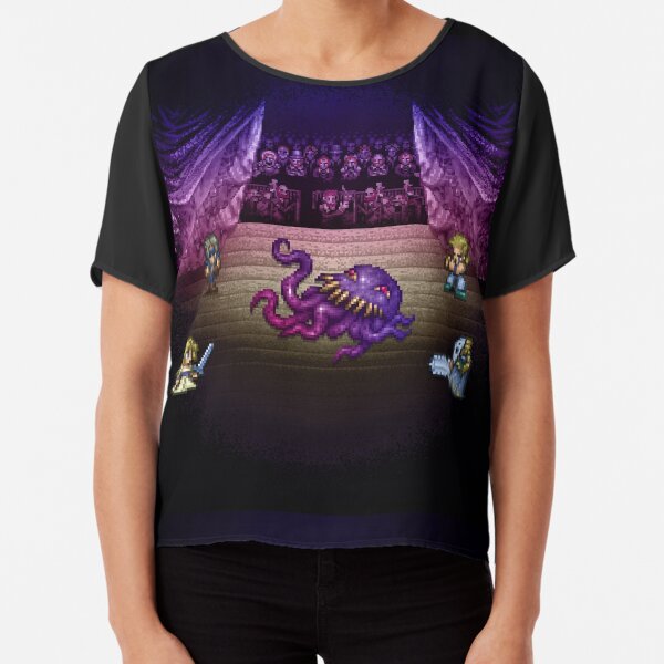 Octopus Opera Chiffon Top