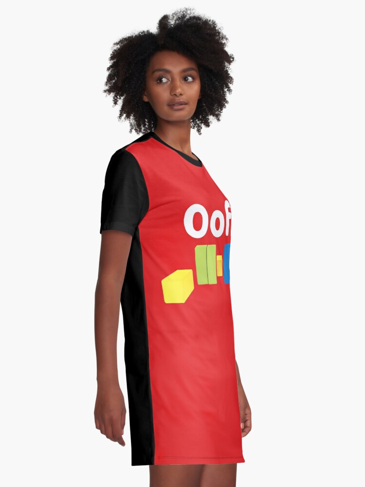 Roblox Oof Gaming Noob Graphic T Shirt Dress - roblox oof gaming noob graphic t shirt dress