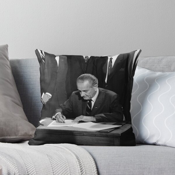 Item preview, President Johnson Signing Civil Rights Bill - 1968 designed and sold by warishellstore.