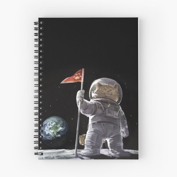 Item preview, astronaut cat designed and sold by Yasser Attia.