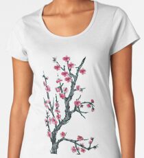 Arizona Green Tea Flowers Women's Premium T-Shirt
