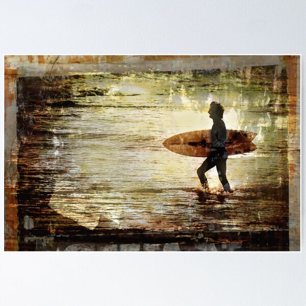 Vintage Surf Poster