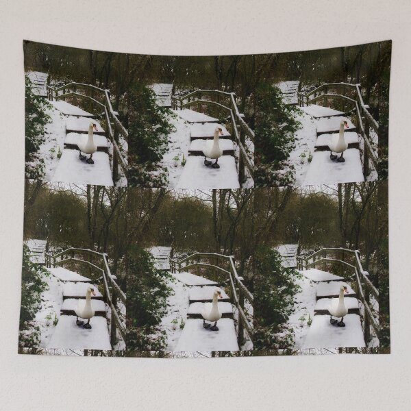 Item preview, A Snowy Walk designed and sold by Carol Bleasdale.