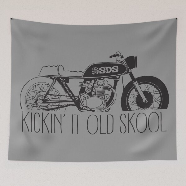 Item preview, KICKIN IT OLD SKOOL (cafe) designed and sold by oldskooldesign.