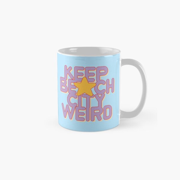 KEEP BEACH CITY WEIRD Classic Mug