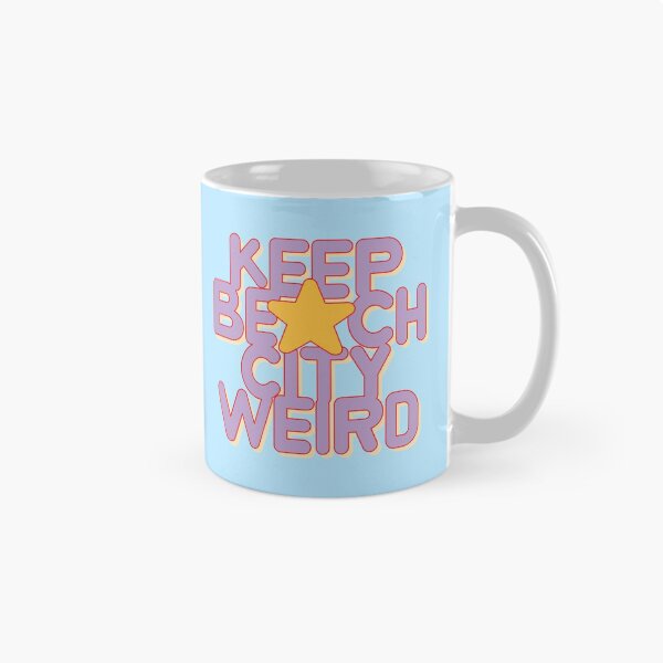 Item preview, KEEP BEACH CITY WEIRD designed and sold by oldskooldesign.