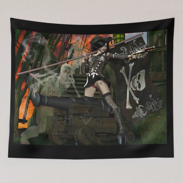 Item preview, Pirate Ghost Witch Of The Caribbean designed and sold by MARDUN.