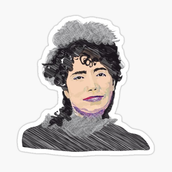 Rosalía de Castro Sticker