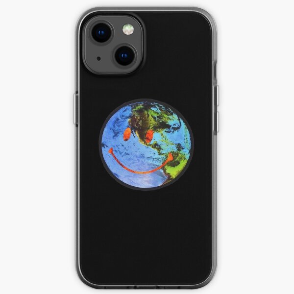 astroworld smiling globe iPhone Soft Case