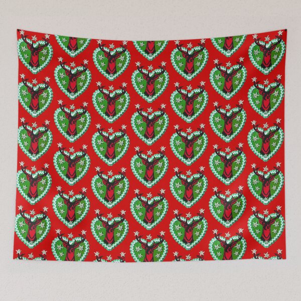 Item preview, Proud deer gingerbread heart Oktoberfest Party 29 Bayern designed and sold by Margarita-Art.