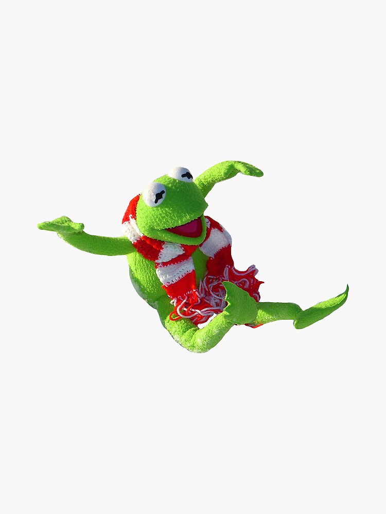 kermit living life in his scarf by pinkkoiboy