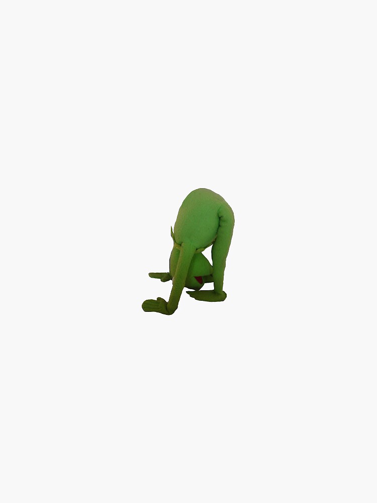 kermit YOGA!! by pinkkoiboy
