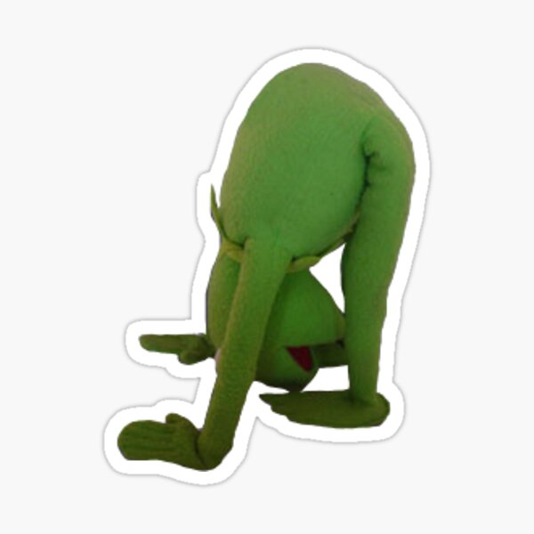 Item preview, kermit YOGA!! designed and sold by pinkkoiboy.