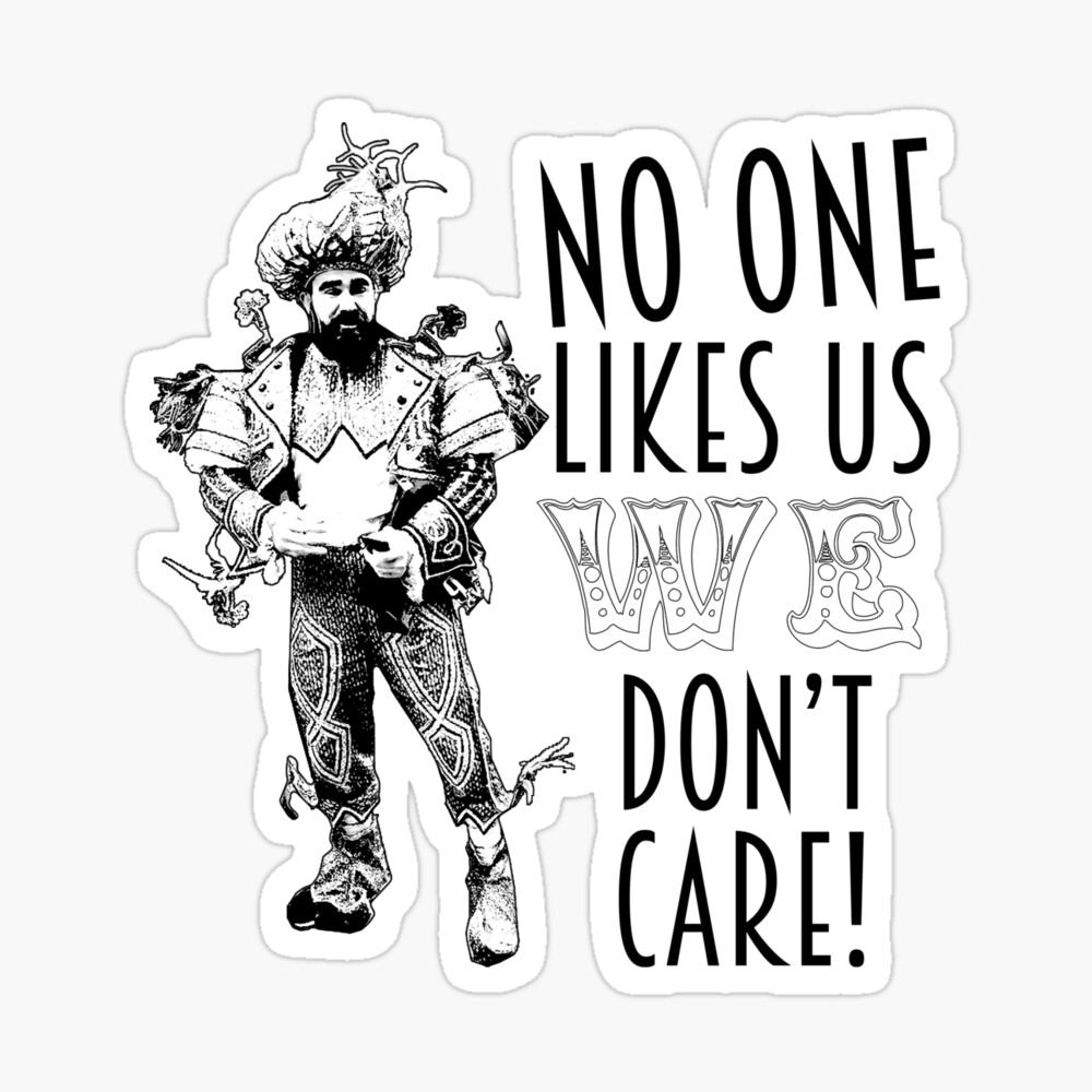 Jason Kelce - Mummer - No One Likes Us - Clean Poster for Sale by  AntiJolly