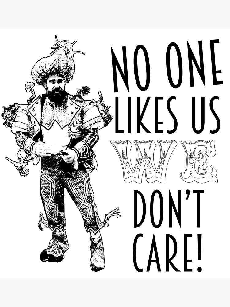 Jason Kelce - Mummer - No One Likes Us - Clean | Poster