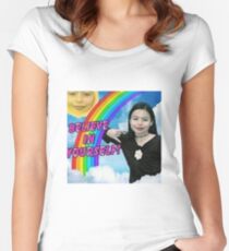 Miranda Cosgrove Fitted Scoop T-Shirt