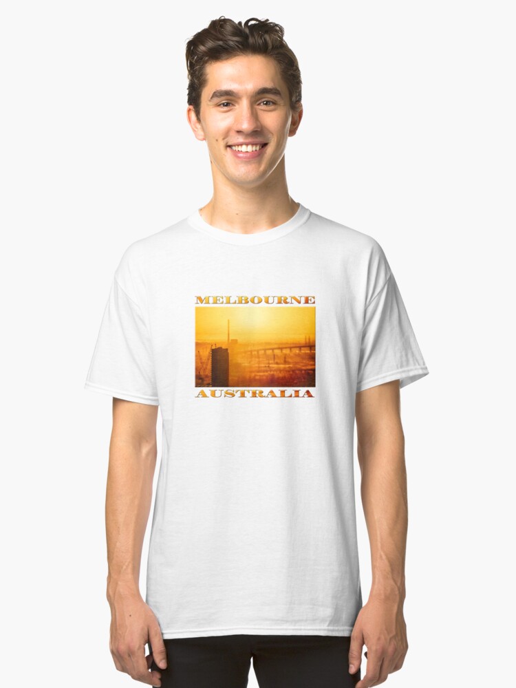 Alternate view of Hot in the City (poster on white) Classic T-Shirt