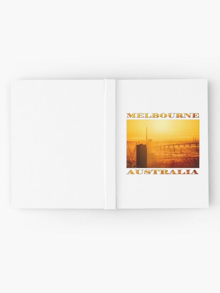 Alternate view of Hot in the City (poster on white) Hardcover Journal