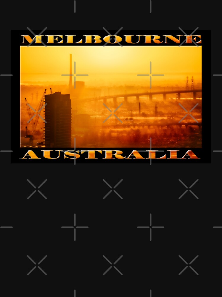 Hot in the City (widescreen poster on black) by RayW