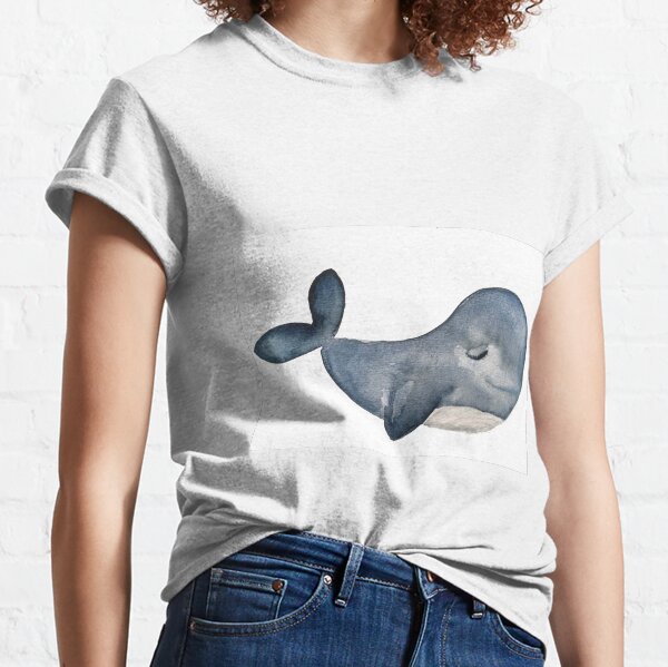 Smiling Whale Classic T-Shirt