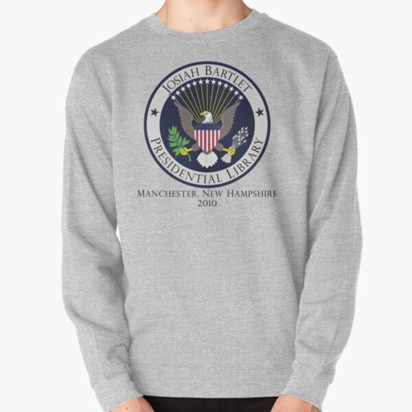 Josiah Bartlet Presidential Library Logo Pullover Sweatshirt