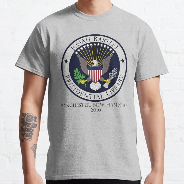 Josiah Bartlet Presidential Library Logo Classic T-Shirt