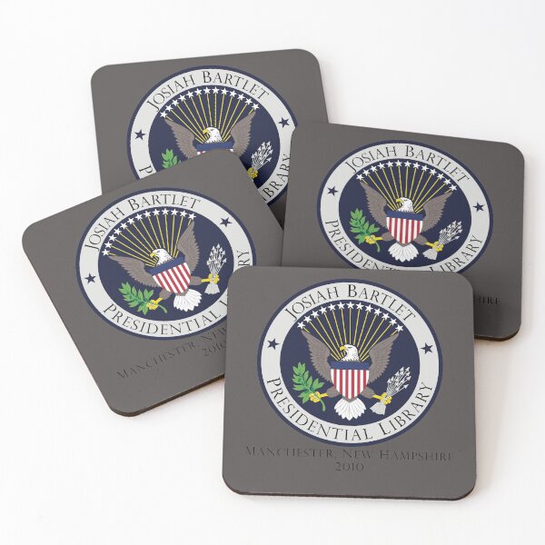 Item preview, Josiah Bartlet Presidential Library Logo designed and sold by pscof42.