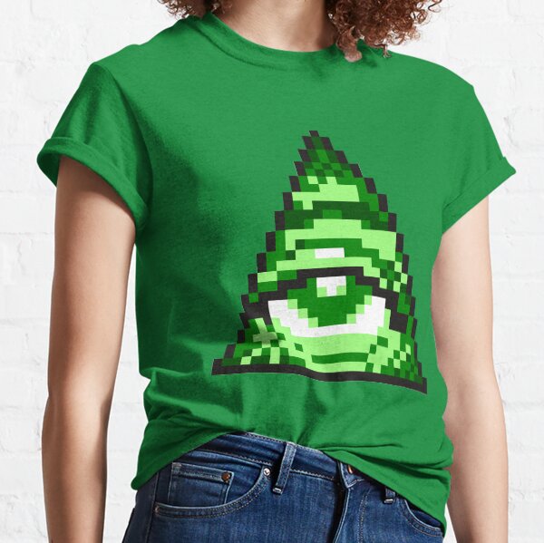 Vista previa del artículo con la obra «Ojo Illuminati pixel art», diseñado y vendido por Enekos.
