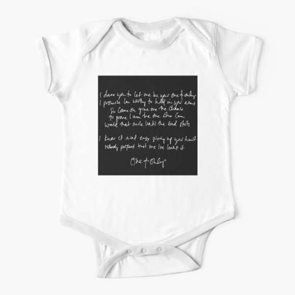 Someone Like You Handwritten Lyrics Adele Baby One Piece By Daydreameruk Redbubble