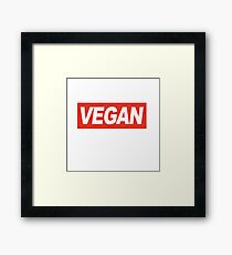 vegan Framed Print