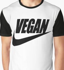 vegan black and white Graphic T-Shirt