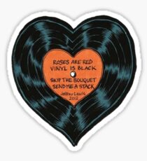heart vinyl Sticker