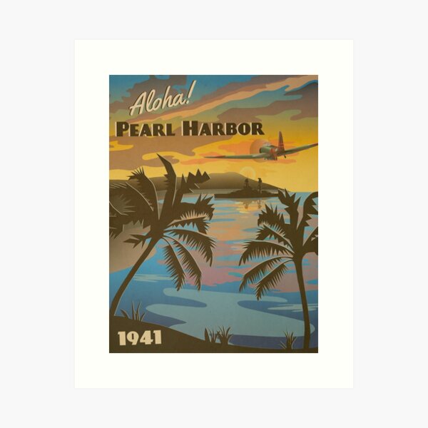 Item preview, Pearl Harbor 1941 - "Day of Infamy Travel Poster" designed and sold by The War Effort.