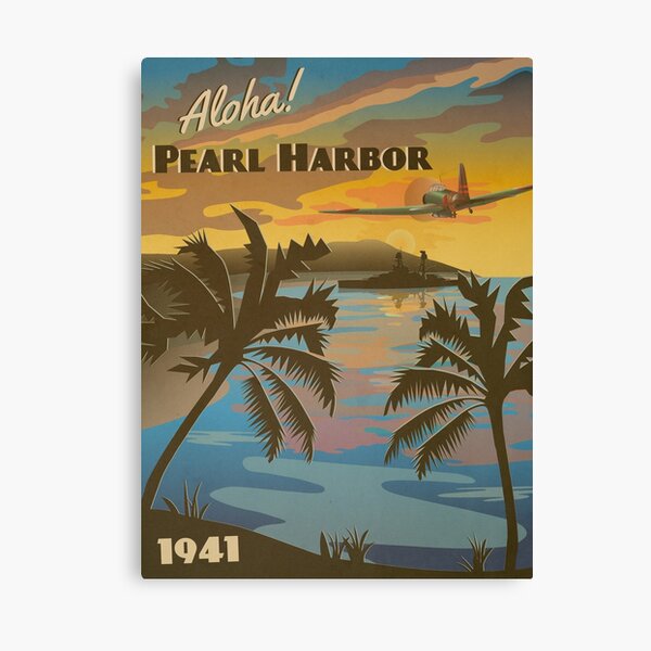 Item preview, Pearl Harbor 1941 - "Day of Infamy Travel Poster" designed and sold by The War Effort.