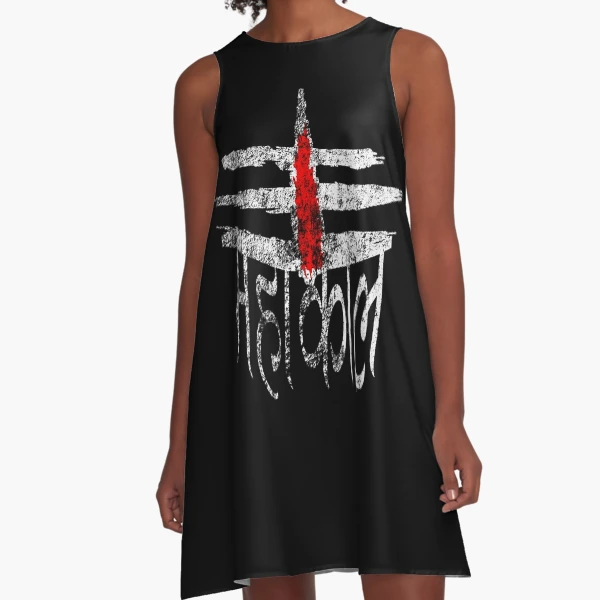 mahakal A Line Dress for Sale by cat poe Redbubble