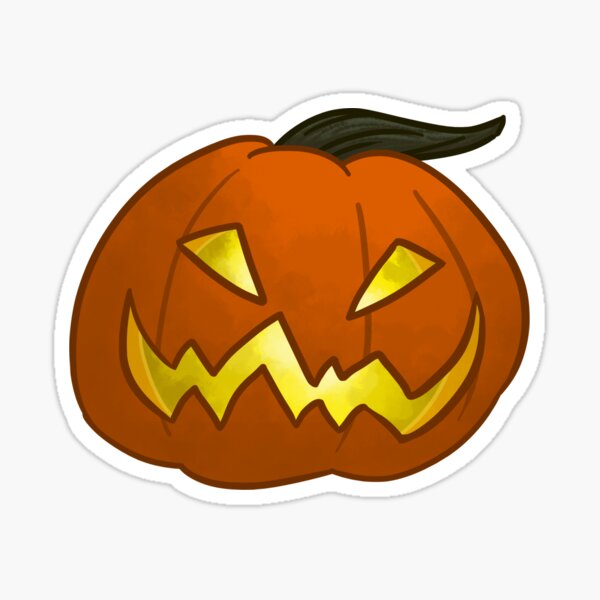 Ghoulish Grin Sticker