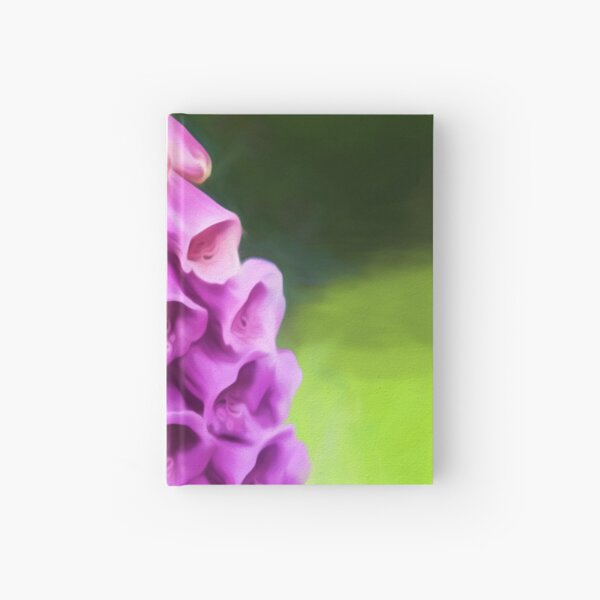 Purple Perfection (digital painting) Hardcover Journal