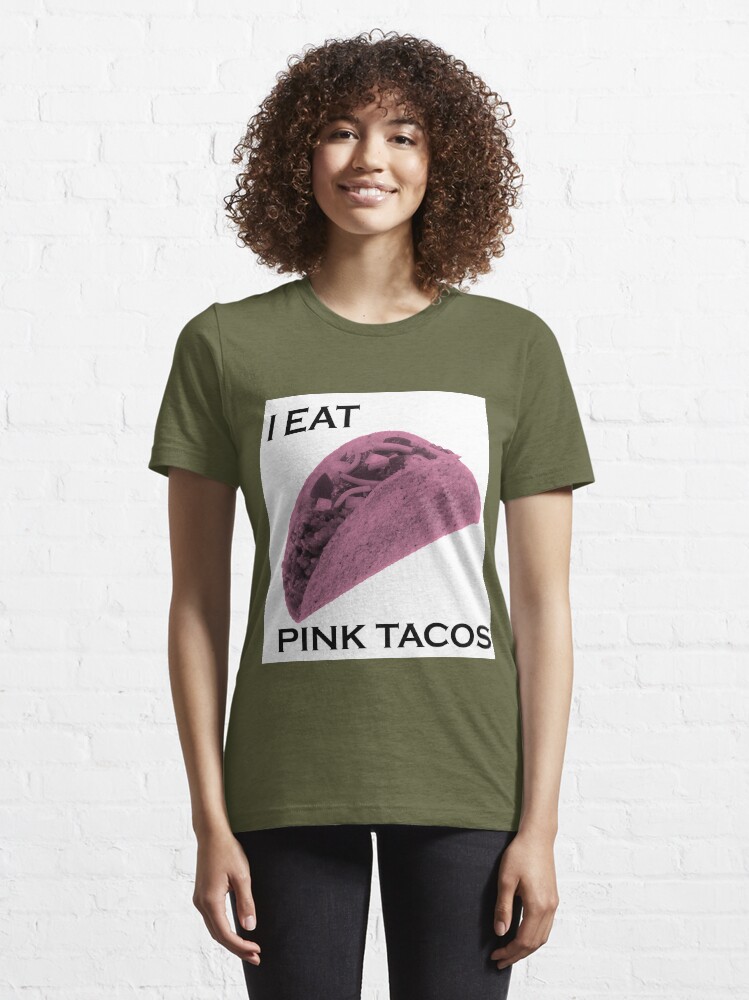 Pink best sale taco shirt