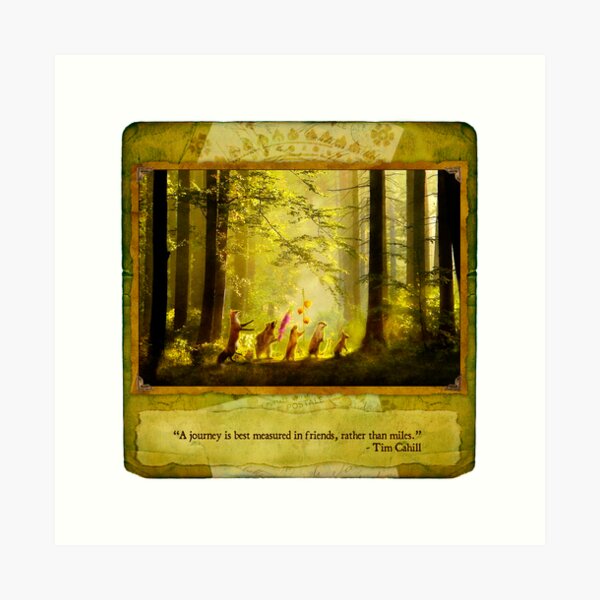2010 Foxfires Calendar - August Art Print