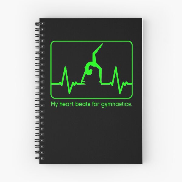 Item preview, Cute Gymnastics Heartbeat Lifeline Leotard Green Unisex Shirt designed and sold by Phaedra Jones.