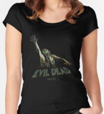 Evil Dead - Choke Join Us Women's Fitted Scoop T-Shirt