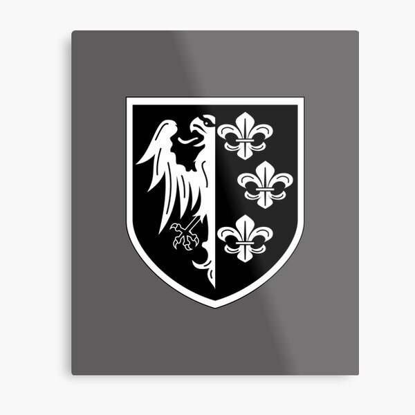 Charlemagne Division Metal Print