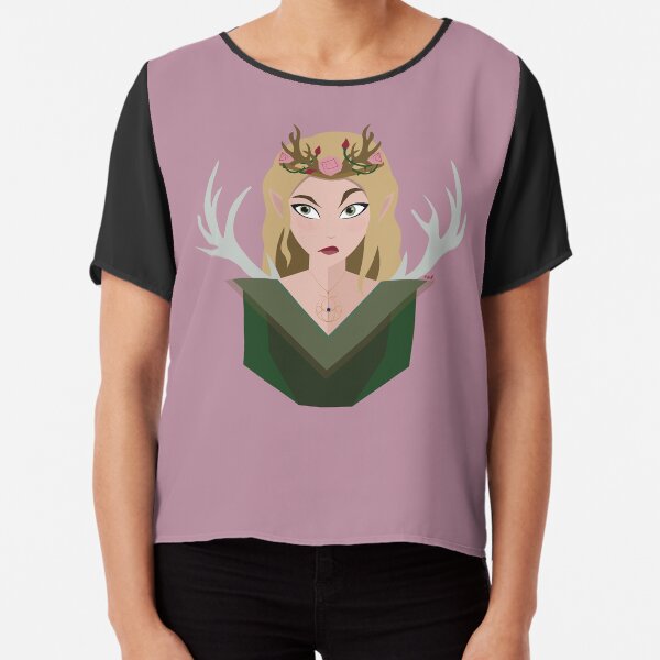 Aelin Fireheart Chiffon Top