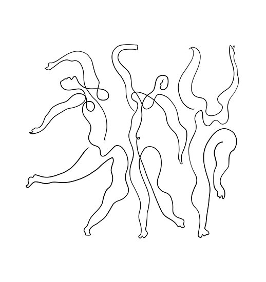 picasso dancing figures